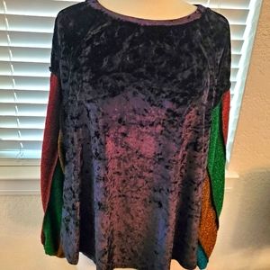 Umgee Oversized Bubblesleeve Top